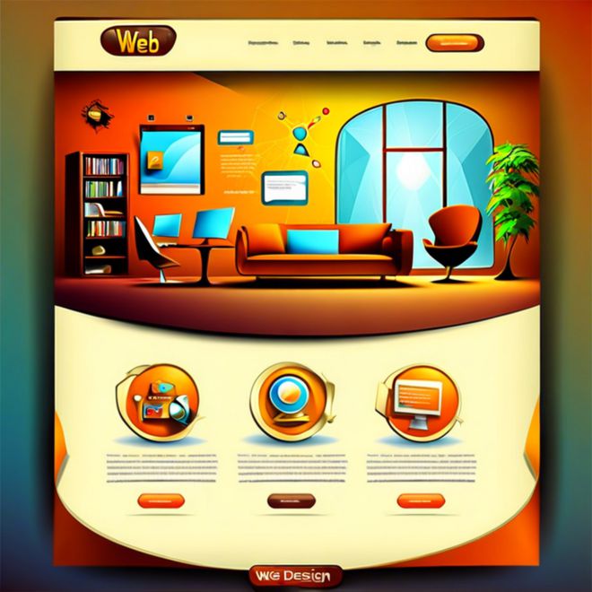 网页设计模板_卡通网页设计模板(图1)