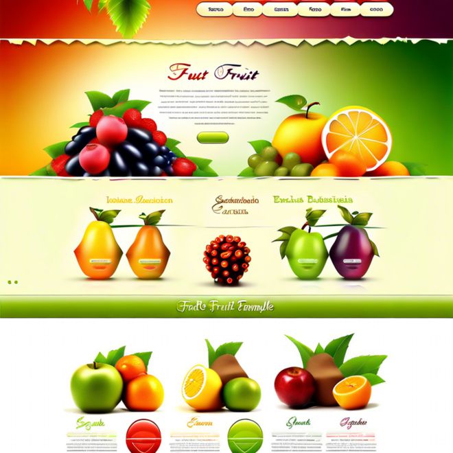 星空体育平台：水果网页模板水果网页模板简易(图1)
