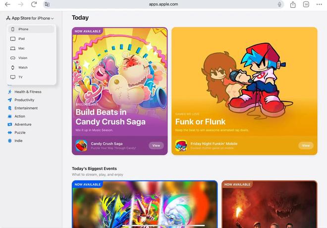 星空体育网站：苹果网页版AppStore可搜索、浏览无需苹果设备也能访问体验(图2)