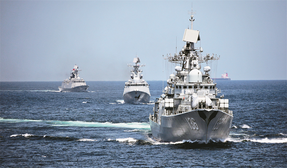 军营观察丨大洋之上“流动擂台”淬尖刀(图1)